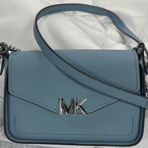 Michael Kors Chic Light Blue Crossbody Bag